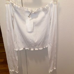 H&M over the shoulder long sleeve